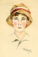 Drawing_Youth_with_Hat_1912