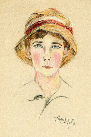 Drawing_Youth_with_Hat_1912