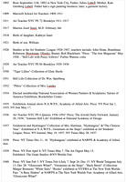 Ethel's Chronology page 1