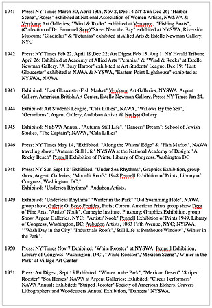 Ethel's Chronology page 2