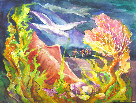 071_UntitledAbstractGullsBathers
