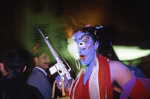 Halloween, NYC, 1990.
