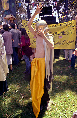 Hairy Krishna, Golden Gate Park, San Francisco, 1969.