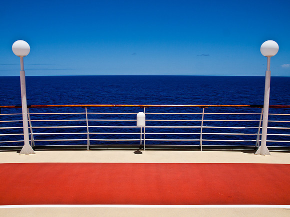 The middle of the Atlantic Ocean